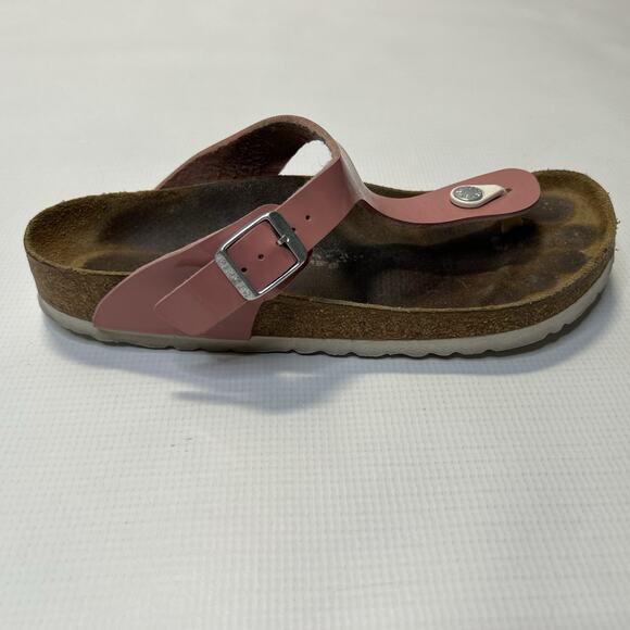 Birkenstock Gizeh Brushed Flamingo Birko-Flor Sandals Vegan Reg 40  US 9 - 9.5 - Picture 8 of 11